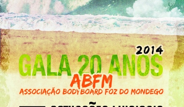 Associação de Bodyboard Foz Mondego celebra 20 anos com uma Gala no Centro de Artes e Espectáculos da Figueira da Foz